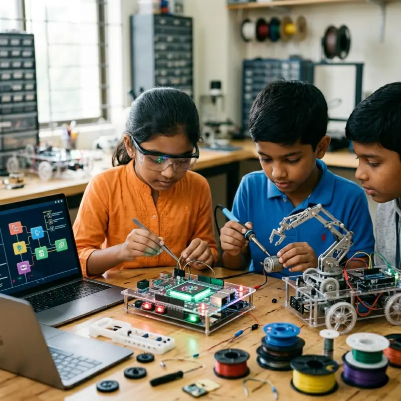 4WD স্মার্ট রোবট কার কিট